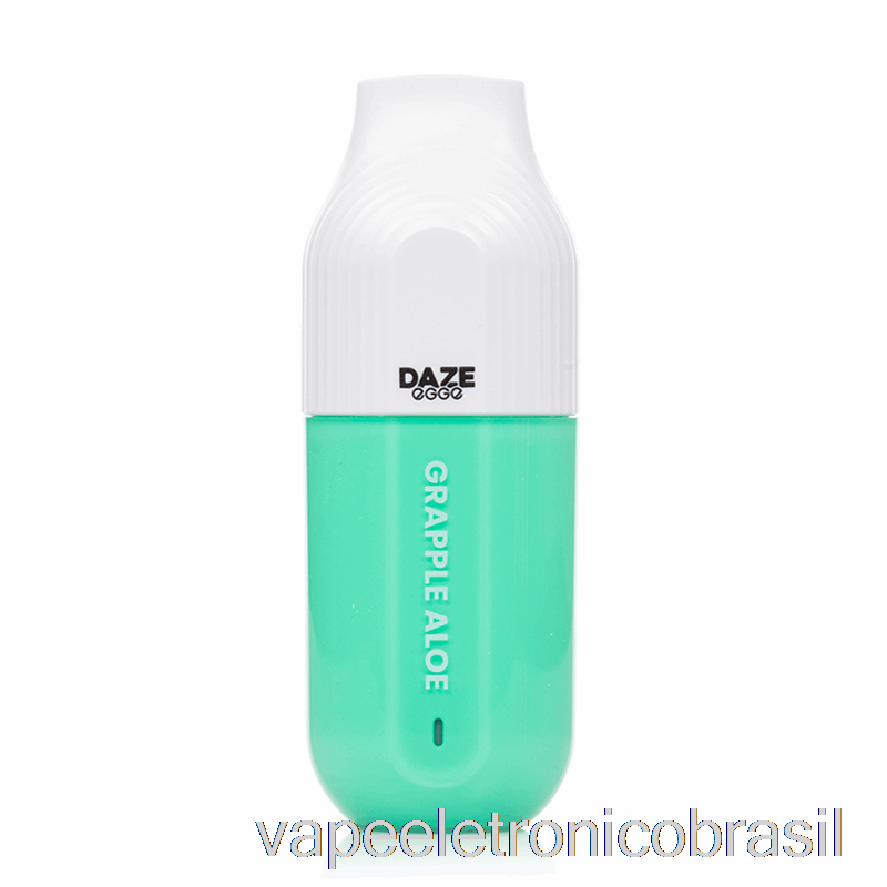 Vape Recarregável 7 Daze Egge 3000 Descartável Grapple Aloe